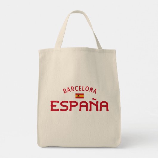 Barcelona Spanien (Spanien) Tragetasche (Rückseite)