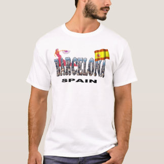 Barcelona Spanien T-Shirt