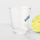 Barcelona, Spanien Vintage-Bogen Schnapsglas (Links)