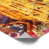 Barcelona, Spanien, Vintage Poster (Ecke)