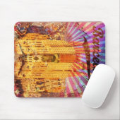 Barcelona, Spanien, Vintage Poster Mousepad (Mit Mouse)