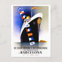 Barcelona Spanien Vintage Reise
