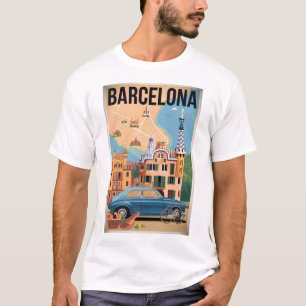 Barcelona Spanien vintage T-Shirt