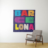 Barcelona Spanien Wandteppich (Beispiel)