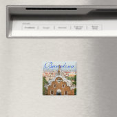 Barcelona Square Magnet (In Situ (Geschirrspüler))