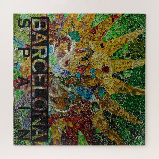 Barcelona Square Puzzle (Horizontal)