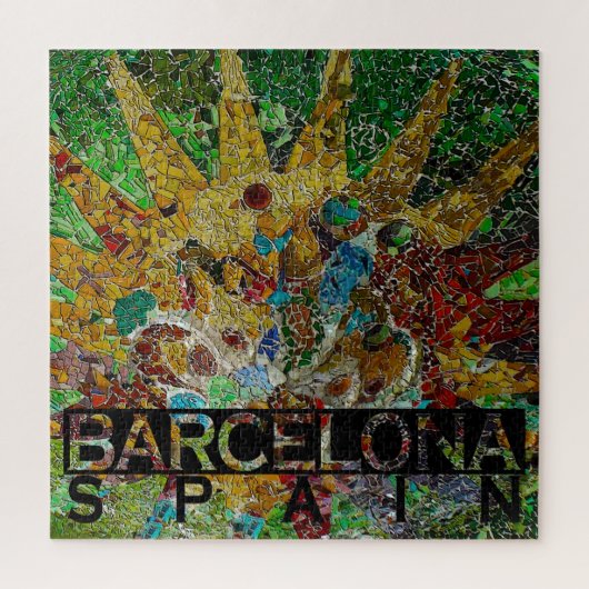 Barcelona Square Puzzle (Vertikal)