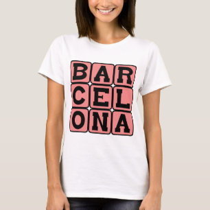 Barcelona, Stadt in Spanien T-Shirt