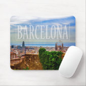 Barcelona-Stadt Mousepad (Mit Mouse)