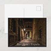Barcelona Stadt Spanien Postcard Postkarte (Vorne/Hinten)