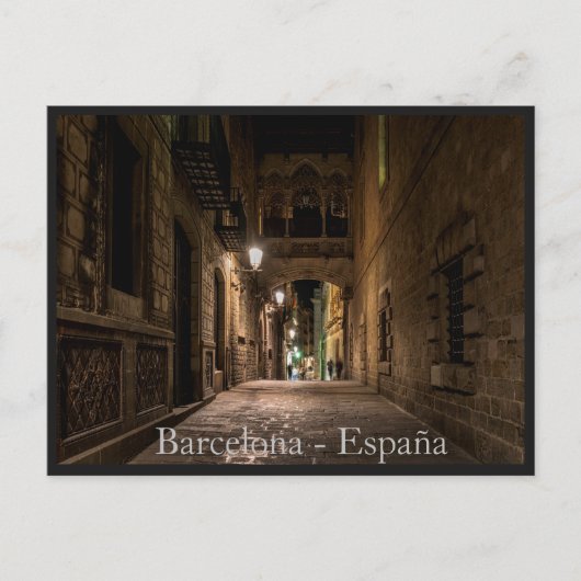 Barcelona Stadt Spanien Postcard Postkarte (Vorderseite)