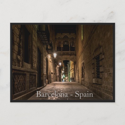 Barcelona Stadt Spanien Postcard Postkarte (Vorderseite)