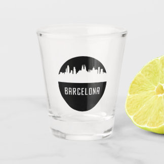 Barcelona | Städte Spaniens Schnapsglas