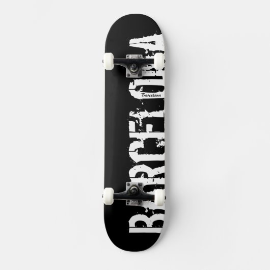 Barcelona - Städtischer Stil - Skateboard (Vorderseite)