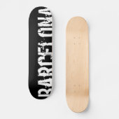 Barcelona - Städtischer Stil - Skateboard (Vorderseite)
