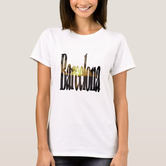 Barcelona Strände T-Shirt (Vorderseite)