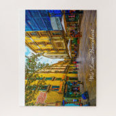 Barcelona Street Scene. Jigsaw Puzzle (Vertikal)
