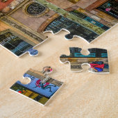 Barcelona Street Scene. Puzzle (Seite)