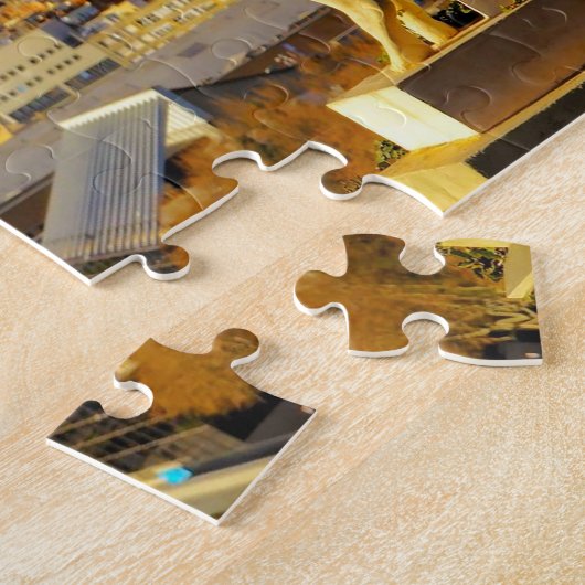 Barcelona Street Scene. Puzzle (Seite)