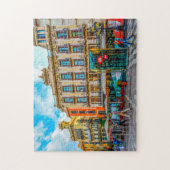 Barcelona Street Scene. Puzzle (Vertikal)