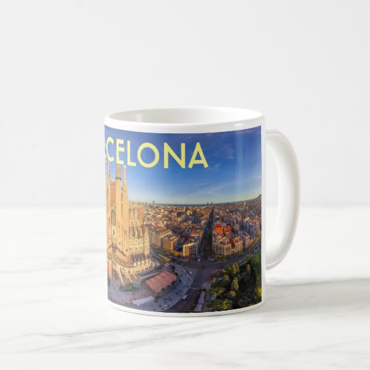 BARCELONA-TASSE KAFFEETASSE (VorderseiteRechts)