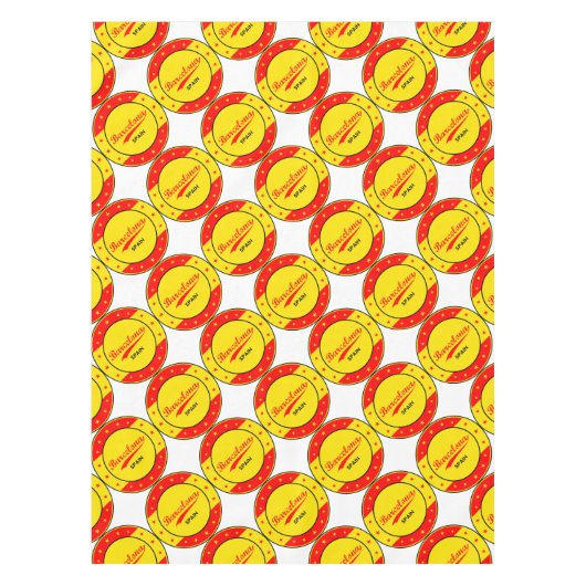 Barcelona Tischdecke (Vorderseite)