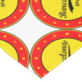 Barcelona Tischdecke (Schrägansicht)