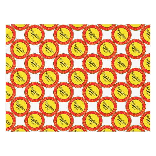 Barcelona Tischdecke (Vorderseite (Horizontal))