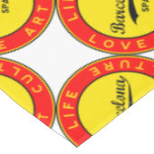 Barcelona Tischdecke (Schrägansicht)