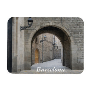 Barcelona Torweg — Skandinavischer Durchgang Magnet