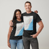 Barcelona Transit Map T-Shirt (Unisex)