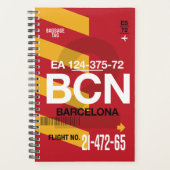 Barcelona - Travel Planner 2026 Planer (Vorderseite)