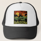 Barcelona Truckerkappe (Vorderseite)