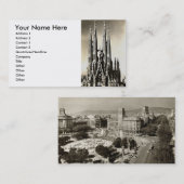 Barcelona-Visitenkarte Visitenkarte (Vorne/Hinten)