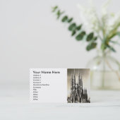 Barcelona-Visitenkarte Visitenkarte (Stehend Vorderseite)