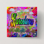 Barcelona Vista Express Button (Vorderseite)