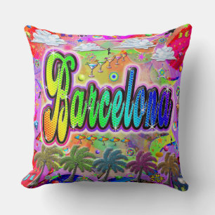 Barcelona Vista Express Pillow Kissen