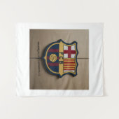 Barcelona Wandteppich (Vorderseite (Horizontal))