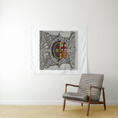 Barcelona Wandteppich (Beispiel (Horizontal))