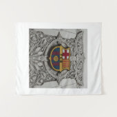 Barcelona Wandteppich (Vorderseite (Horizontal))
