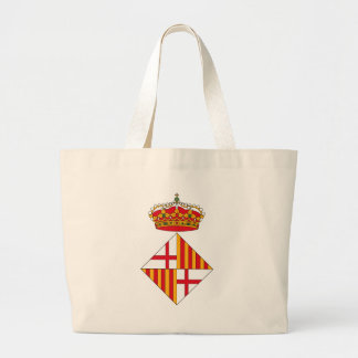 Barcelona-Wappen Taschen-Tasche Jumbo Stoffbeutel