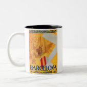 BARCELONA ZWEIFARBIGE TASSE (Links)