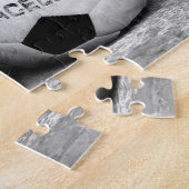 Barcelona's fanatic soccer dog. Barcelona, Spain, Puzzle (Seite)