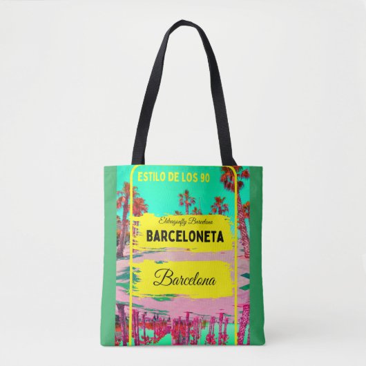 Barceloneta, Barcelona-Stil Tasche-Design 4 Tasche (Vorderseite)