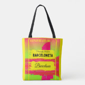 Barceloneta, Barcelona-Stil Tasche-Design 5 Tasche (Rückseite)