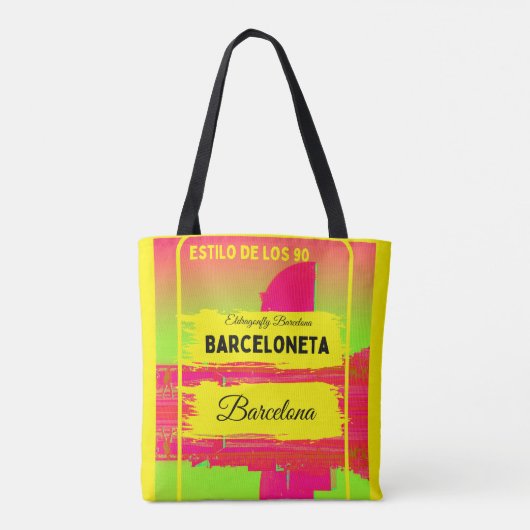 Barceloneta, Barcelona-Stil Tasche-Design 5 Tasche (Rückseite)