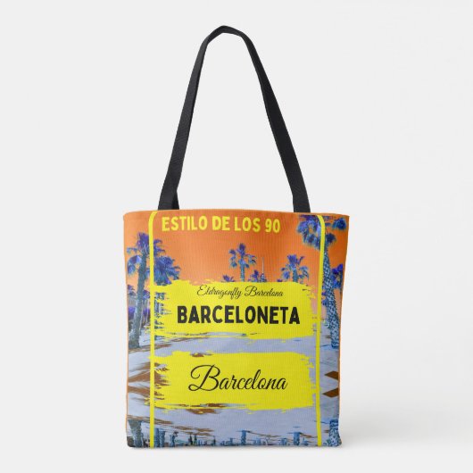 Barceloneta, Barcelona-Stil, Tasche Orange (Rückseite)