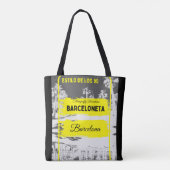 Barceloneta - Barcelona Tasche im Stil der 90er Ja (Rückseite)