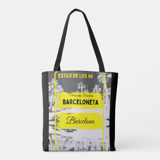 Barceloneta - Barcelona Tasche im Stil der 90er Ja (Rückseite)