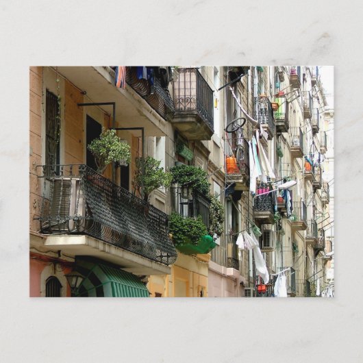 Barceloneta Postkarte (Vorderseite)
